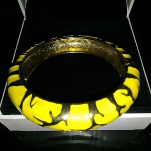 Yellow and Gold Bangle